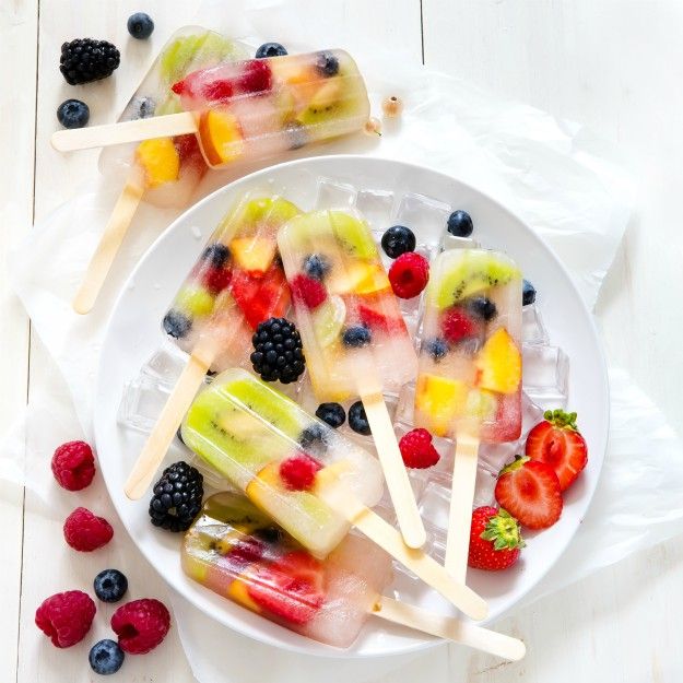 Summer Fruit Popsicle | Skinny Fruit Popsicles To Make At Home | homemade popsicles